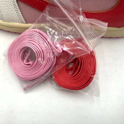 【中古品】【メンズ】 NIKE ナイキ × TRAVIS SCOTT トラヴィス スコット 別注 コラボ AIRJORDAN 1 LOW OG SP "SAIL/TROPICAL PINK" IQ7604-101 エアジョーダン1 ロー スニーカー 靴 160-260618-ko-07-tei サイズ：28.5cm カラー：ピンク 万代Net店