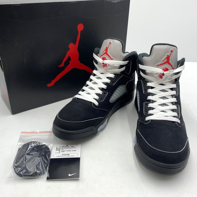 【中古品】【メンズ】 NIKE ナイキ AIR JORDAN 5 RETRO OG HF3975-001 エアジョーダン5 レトロ スニーカー 靴 160-260618-ko-12-tei サイズ：28cm カラー：ブラック 万代Net店