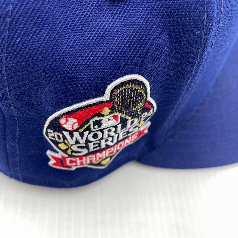 【中古品】【メンズ】 NEW ERA ニューエラ 2024 MLB WORLD SERIES CHAMPIONS PATCH CAP ワールドシリーズ チャンピオンパッチ キャップ 帽子 ベースボールキャップ 185-260809-ko-12-tei カラー：ブルー 万代Net店