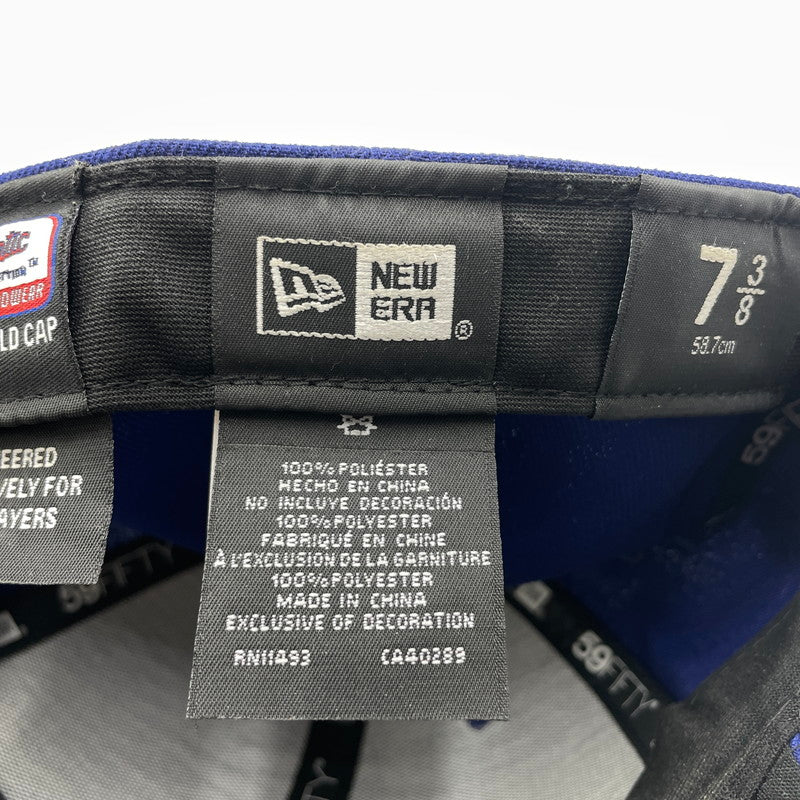 【中古品】【メンズ】 NEW ERA ニューエラ 2024 MLB WORLD SERIES CHAMPIONS PATCH CAP ワールドシリーズ チャンピオンパッチ キャップ 帽子 ベースボールキャップ 185-260809-ko-12-tei カラー：ブルー 万代Net店
