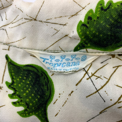 【現状渡し品】【メンズ】 TROPICANA トロピカーナ ALOHA SHIRT MADE IN HONOLULU アロハシャツ 半袖 トップス ボタンダウン ホノルル製 145-260626-ko-14-tei サイズ：不明 カラー：総柄 万代Net店