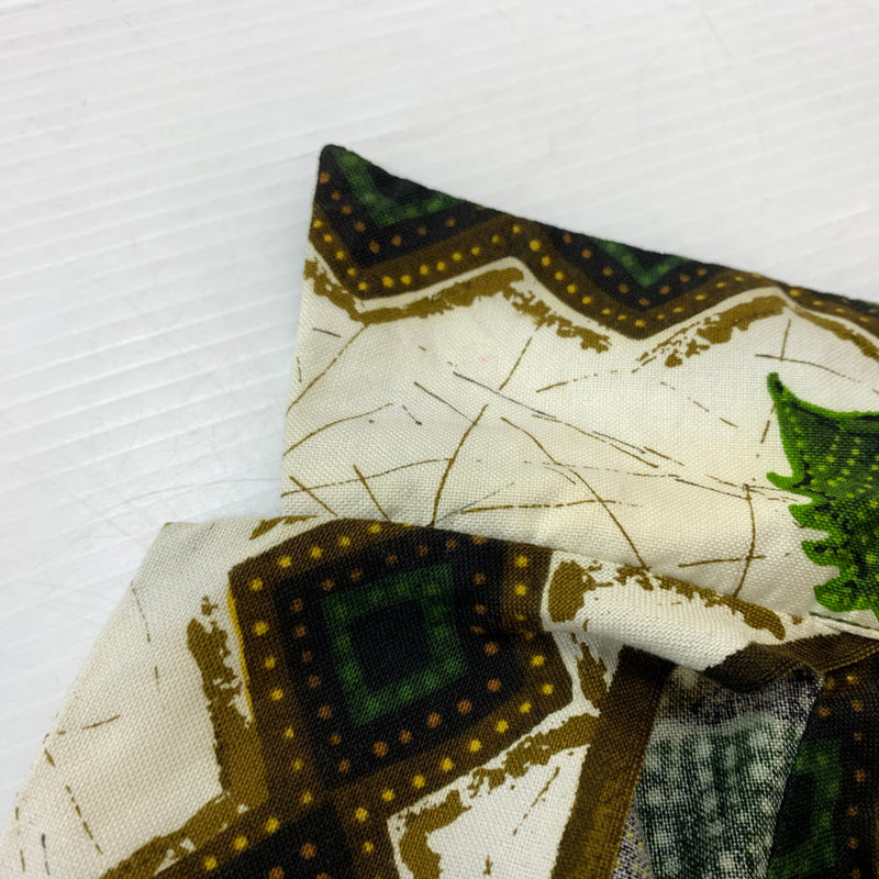 【現状渡し品】【メンズ】 TROPICANA トロピカーナ ALOHA SHIRT MADE IN HONOLULU アロハシャツ 半袖 トップス ボタンダウン ホノルル製 145-260626-ko-14-tei サイズ：不明 カラー：総柄 万代Net店