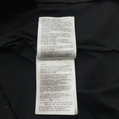 【中古品】【メンズ】 MONCLER モンクレール LETTERING LOGO S/S TEE I10918C00055 レタリング ロゴ ショートスリーブ Tシャツ 素材切替 半袖 トップス 141-260606-yo-05-tei サイズ：L カラー：ブラック 万代Net店