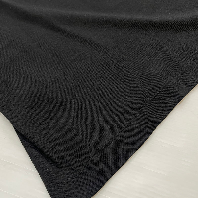 【中古品】【メンズ】 MONCLER モンクレール 22SS STUDS LOGO SS TEE H10918C00015 8390T スタッズ ロゴ ショートスリーブ Tシャツ 半袖 トップス 141-260606-yo-08-tei サイズ：M カラー：ブラック 万代Net店