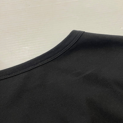 【中古品】【メンズ】 MONCLER モンクレール EMBLEM LOGO PRINT SS TEE F10918C73620 エンブレム ロゴ プリント ショートスリーブ Tシャツ 半袖 トップス 141-260606-yo-06-tei サイズ：L カラー：ブラック 万代Net店