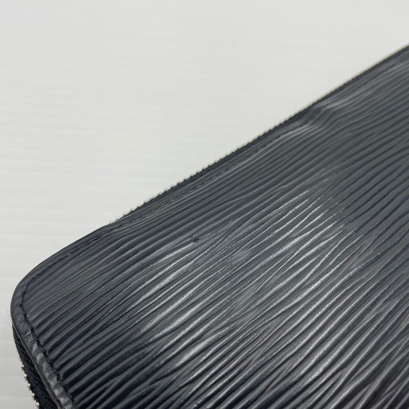 【中古品】【メンズ】 LOUIS VUITTON ルイ・ヴィトン M60915 エピ ポルトフォイユ クレマンス 財布 179-260609-yo-06-tei カラー：ブラック 万代Net店