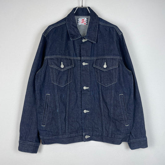 【中古品】【メンズ】 SON OF THE CHEESE サノバチーズ 24SS DENIM JKT SC2410-JK01 デニムジャケット ライトアウター Gジャン 142-260606-yo-02-tei サイズ：M カラー：インディゴ(ネイビー) 万代Net店