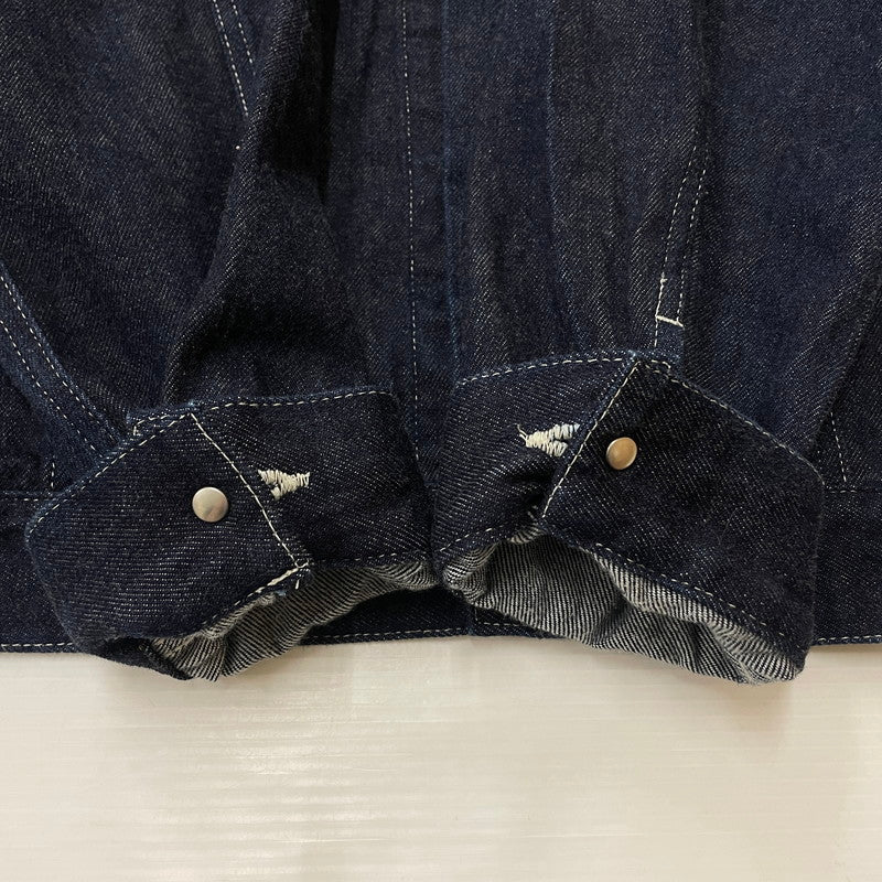 【中古品】【メンズ】 SON OF THE CHEESE サノバチーズ 24SS DENIM JKT SC2410-JK01 デニムジャケット ライトアウター Gジャン 142-260606-yo-02-tei サイズ：M カラー：インディゴ(ネイビー) 万代Net店