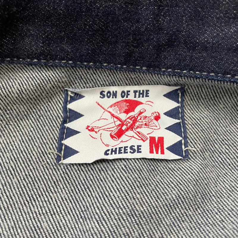 【中古品】【メンズ】 SON OF THE CHEESE サノバチーズ 24SS DENIM JKT SC2410-JK01 デニムジャケット ライトアウター Gジャン 142-260606-yo-02-tei サイズ：M カラー：インディゴ(ネイビー) 万代Net店