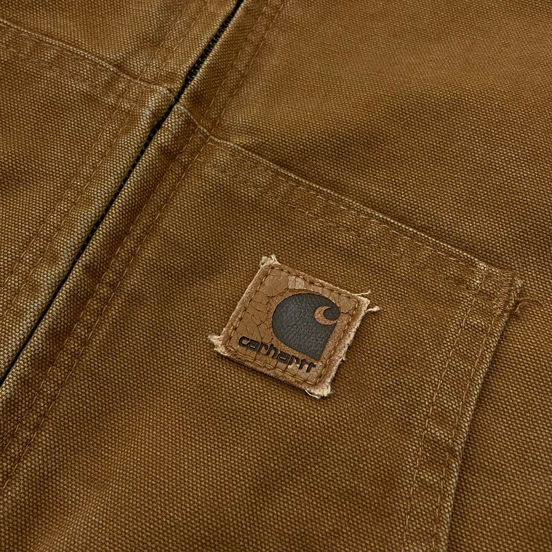 【中古品】【メンズ】 CARHARTT カーハート ACTIVE JACKET YYJ130 アクティブ ジャケット アウター 145-260606-yo-01-tei サイズ：XL カラー：ブラウン 万代Net店