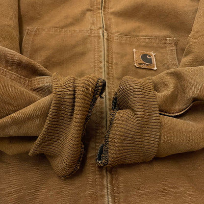 【中古品】【メンズ】 CARHARTT カーハート ACTIVE JACKET YYJ130 アクティブ ジャケット アウター 145-260606-yo-01-tei サイズ：XL カラー：ブラウン 万代Net店