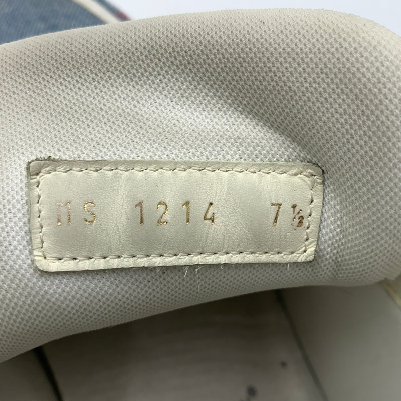 【中古品】【メンズ】 LOUIS VUITTON ルイ・ヴィトン LV トレイナーデニムスニーカー 靴 シューズ 179-260724-ko-11-tei サイズ：7.5 カラー：インディゴ 万代Net店