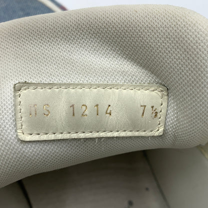 【中古品】【メンズ】 LOUIS VUITTON ルイ・ヴィトン LV トレイナーデニムスニーカー 靴 シューズ 179-260724-ko-11-tei サイズ：7.5 カラー：インディゴ 万代Net店