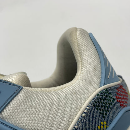 【中古品】【メンズ】 LOUIS VUITTON ルイ・ヴィトン LV トレイナーデニムスニーカー 靴 シューズ 179-260724-ko-11-tei サイズ：7.5 カラー：インディゴ 万代Net店