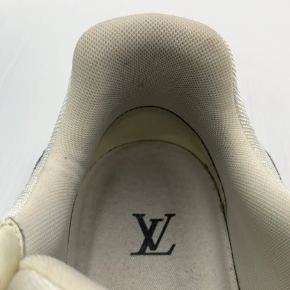 【中古品】【メンズ】 LOUIS VUITTON ルイ・ヴィトン LV トレイナーデニムスニーカー 靴 シューズ 179-260724-ko-11-tei サイズ：7.5 カラー：インディゴ 万代Net店