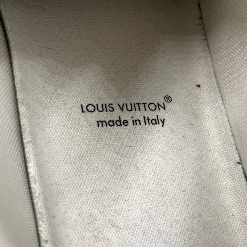【中古品】【メンズ】 LOUIS VUITTON ルイ・ヴィトン LV トレイナーデニムスニーカー 靴 シューズ 179-260724-ko-11-tei サイズ：7.5 カラー：インディゴ 万代Net店