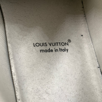 【中古品】【メンズ】 LOUIS VUITTON ルイ・ヴィトン LV トレイナーデニムスニーカー 靴 シューズ 179-260724-ko-11-tei サイズ：7.5 カラー：インディゴ 万代Net店