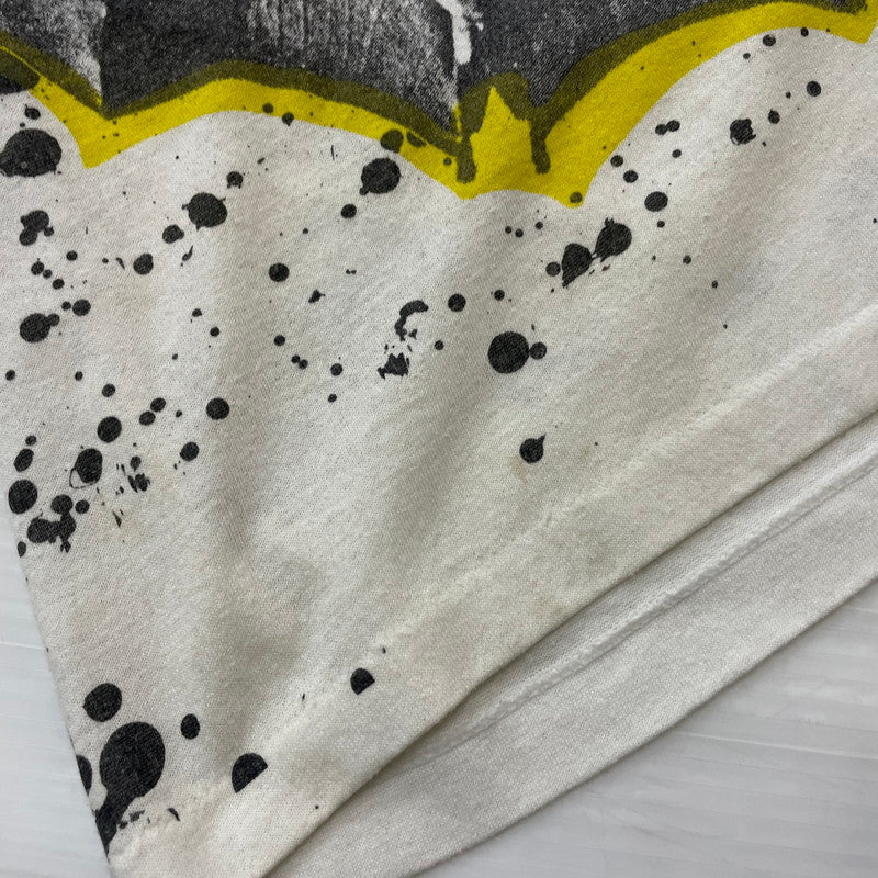 【中古品】【メンズ】 DIVISION ディビジョン 80's BATMAN SS TEE VINTAGE 80年代 バットマン ショートスリーブ Tシャツ 半袖 トップス ヴィンテージ 145-260606-yo-04-tei サイズ：L カラー：ホワイト 万代Net店