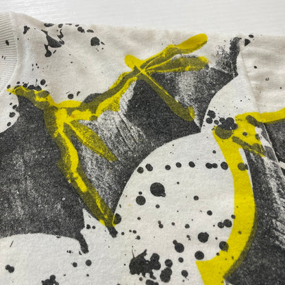 【中古品】【メンズ】 DIVISION ディビジョン 80's BATMAN SS TEE VINTAGE 80年代 バットマン ショートスリーブ Tシャツ 半袖 トップス ヴィンテージ 145-260606-yo-04-tei サイズ：L カラー：ホワイト 万代Net店