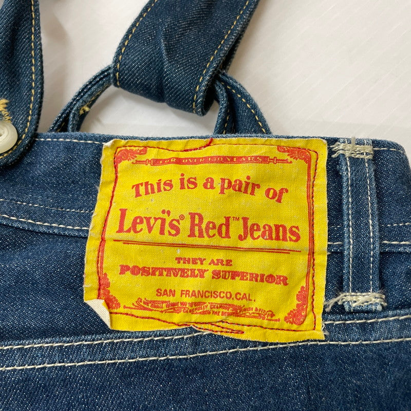 【中古品】【メンズ】 LEVI'S RED リーバイスレッド BILLY-JOE SUSPENDER JEANS WPL-423 ビリージョー サスペンダー ジーンズ ボトムス デニムパンツ 156-260606-yo-22-tei サイズ：29 カラー：インディゴ 万代Net店