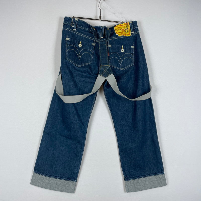 【中古品】【メンズ】 LEVI'S RED リーバイスレッド BILLY-JOE SUSPENDER JEANS WPL-423 ビリージョー サスペンダー ジーンズ ボトムス デニムパンツ 156-260606-yo-22-tei サイズ：29 カラー：インディゴ 万代Net店