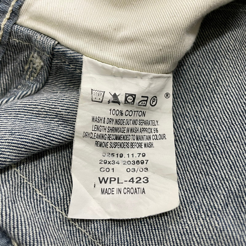 【中古品】【メンズ】 LEVI'S RED リーバイスレッド BILLY-JOE SUSPENDER JEANS WPL-423 ビリージョー サスペンダー ジーンズ ボトムス デニムパンツ 156-260606-yo-22-tei サイズ：29 カラー：インディゴ 万代Net店
