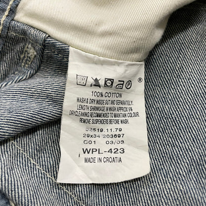 【中古品】【メンズ】 LEVI'S RED リーバイスレッド BILLY-JOE SUSPENDER JEANS WPL-423 ビリージョー サスペンダー ジーンズ ボトムス デニムパンツ 156-260606-yo-22-tei サイズ：29 カラー：インディゴ 万代Net店