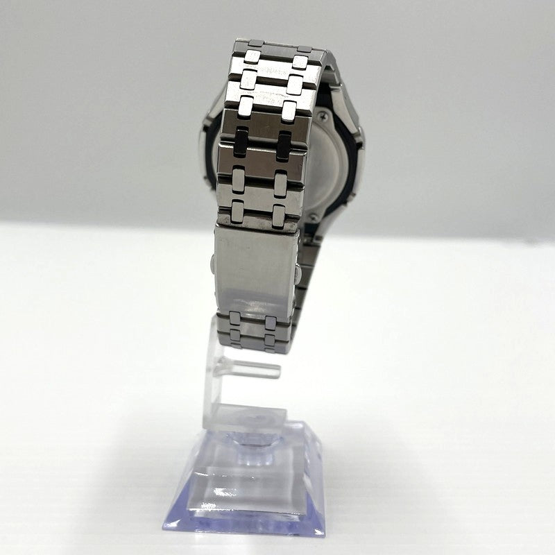 【中古品】【メンズ】 CASIO カシオ G-SHOCK CUSTOM GA-2100-1RJF ジーショック カスタム 腕時計 時計 196-260609-yo-04-tei カラー：シルバー 万代Net店
