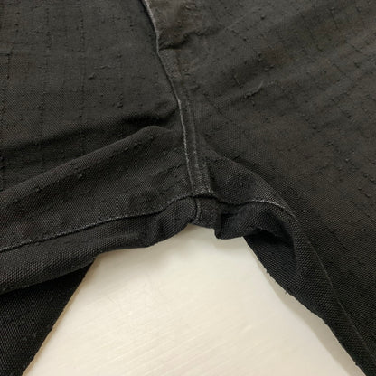 【中古品】【メンズ】 STUSSY ステューシー BIGOL JEAN CANVAS NEEDLE PUNCH 116673 キャンバス ニードル パンチ パンツ ボトムス 153-260607-ko-12-tei サイズ：28 カラー：ブラック 万代Net店