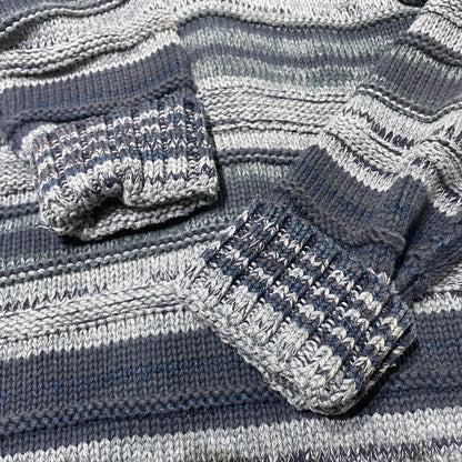 【中古品】【メンズ】 DENIM&SUPPLY デニムアンドサプライ AMERICAN FLAG SHAWL COLLAR CARDIGAN 星条旗 ショールカラー カーディガン トップス 147-260706-sa-12-tei サイズ：S カラー：ネイビー 万代Net店
