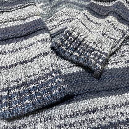 【中古品】【メンズ】 DENIM&SUPPLY デニムアンドサプライ AMERICAN FLAG SHAWL COLLAR CARDIGAN 星条旗 ショールカラー カーディガン トップス 147-260706-sa-12-tei サイズ：S カラー：ネイビー 万代Net店