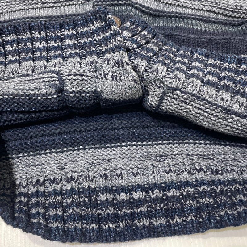 【中古品】【メンズ】 DENIM&SUPPLY デニムアンドサプライ AMERICAN FLAG SHAWL COLLAR CARDIGAN 星条旗 ショールカラー カーディガン トップス 147-260706-sa-12-tei サイズ：S カラー：ネイビー 万代Net店