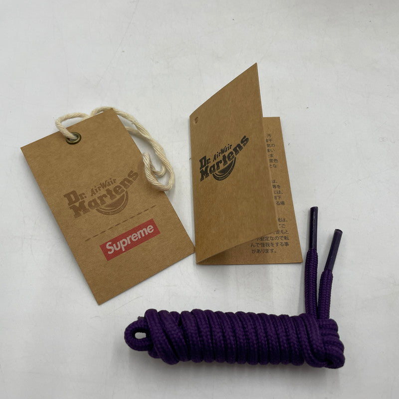 【中古品】【メンズ】 SUPREME シュプリーム × DR.MARTENS ドクターマーチン 別注 コラボ 23FW RAMSEY CREEPER "PURPLE" ラムジークリーパー "パープル" シューズ 靴 149-260609-yo-01-tei サイズ：27cm カラー：パープル 万代Net店