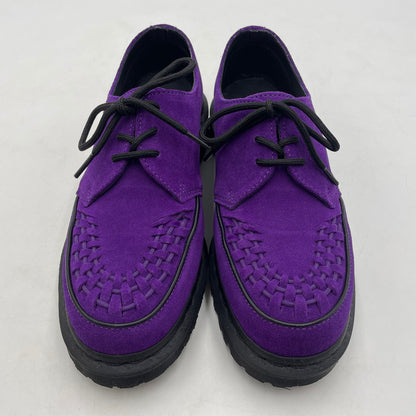 【中古品】【メンズ】 SUPREME シュプリーム × DR.MARTENS ドクターマーチン 別注 コラボ 23FW RAMSEY CREEPER "PURPLE" ラムジークリーパー "パープル" シューズ 靴 149-260609-yo-01-tei サイズ：27cm カラー：パープル 万代Net店