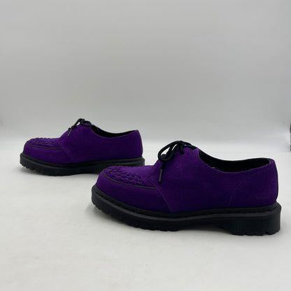 【中古品】【メンズ】 SUPREME シュプリーム × DR.MARTENS ドクターマーチン 別注 コラボ 23FW RAMSEY CREEPER "PURPLE" ラムジークリーパー "パープル" シューズ 靴 149-260609-yo-01-tei サイズ：27cm カラー：パープル 万代Net店