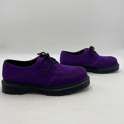 【中古品】【メンズ】 SUPREME シュプリーム × DR.MARTENS ドクターマーチン 別注 コラボ 23FW RAMSEY CREEPER "PURPLE" ラムジークリーパー "パープル" シューズ 靴 149-260609-yo-01-tei サイズ：27cm カラー：パープル 万代Net店