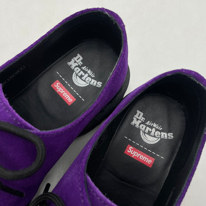 【中古品】【メンズ】 SUPREME シュプリーム × DR.MARTENS ドクターマーチン 別注 コラボ 23FW RAMSEY CREEPER "PURPLE" ラムジークリーパー "パープル" シューズ 靴 149-260609-yo-01-tei サイズ：27cm カラー：パープル 万代Net店