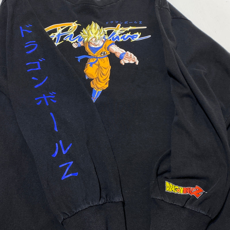 【中古品】【メンズ】 PRIMITIVESKATEBOARDING DRAGONBALL Z プリミティブスケートボード ドラゴンボール Z GOKUU L/S TEE 悟空 ロングスリーブ Ｔシャツ 長袖 トップス 147-260824-sa-19-tei サイズ：M カラー：ブラック 万代Net店