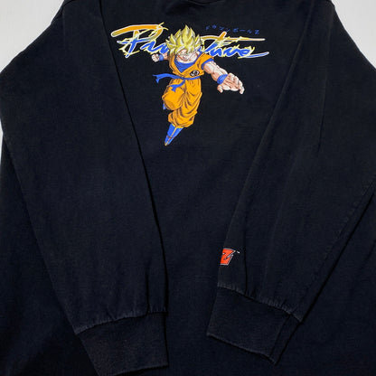 【中古品】【メンズ】 PRIMITIVESKATEBOARDING DRAGONBALL Z プリミティブスケートボード ドラゴンボール Z GOKUU L/S TEE 悟空 ロングスリーブ Ｔシャツ 長袖 トップス 147-260824-sa-19-tei サイズ：M カラー：ブラック 万代Net店