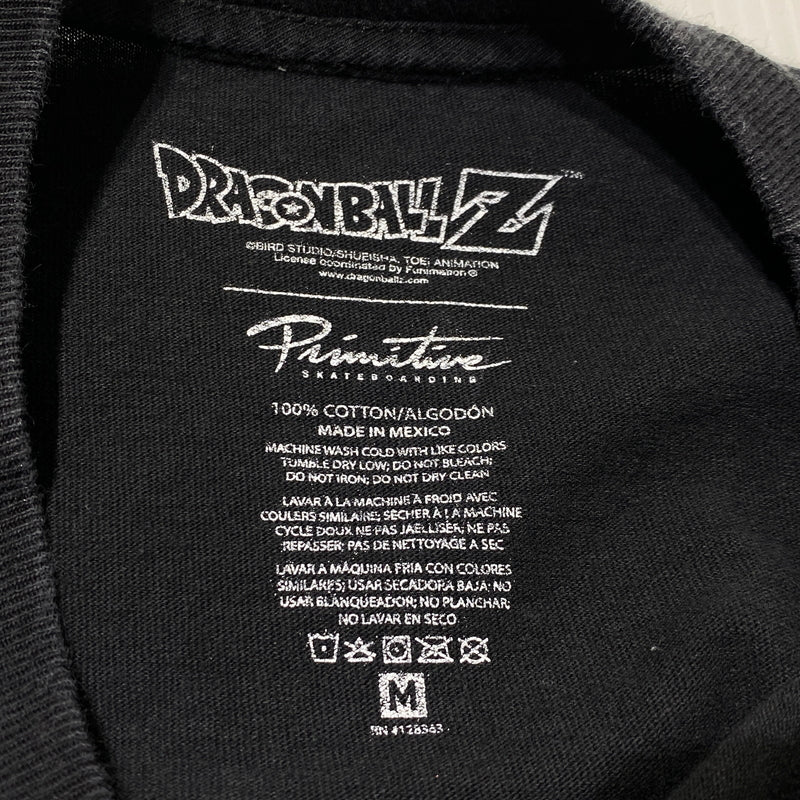 【中古品】【メンズ】 PRIMITIVESKATEBOARDING DRAGONBALL Z プリミティブスケートボード ドラゴンボール Z GOKUU L/S TEE 悟空 ロングスリーブ Ｔシャツ 長袖 トップス 147-260824-sa-19-tei サイズ：M カラー：ブラック 万代Net店