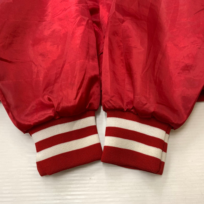 【現状渡し品】【メンズ】 product プロダクト SNAP BOMBER JACKET BUDWEISER スナップ ボンバージャケット バドワイザー ライトアウター スタジャン 145-260610-ko-12-tei サイズ：不明 カラー：レッド 万代Net店