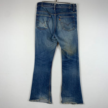 【現状渡し品】【メンズ】 Levi's リーバイス 00's 646 FLARE DENIM PANTS 2000年代 フレア デニムパンツ ボトムス ジーンズ ボタン裏刻印379 156-260607-ko-11-tei サイズ：31 カラー：インディゴ 万代Net店
