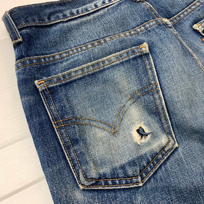 【現状渡し品】【メンズ】 Levi's リーバイス 00's 646 FLARE DENIM PANTS 2000年代 フレア デニムパンツ ボトムス ジーンズ ボタン裏刻印379 156-260607-ko-11-tei サイズ：31 カラー：インディゴ 万代Net店