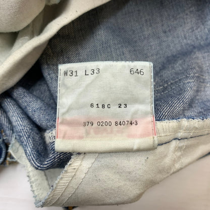 【現状渡し品】【メンズ】 Levi's リーバイス 00's 646 FLARE DENIM PANTS 2000年代 フレア デニムパンツ ボトムス ジーンズ ボタン裏刻印379 156-260607-ko-11-tei サイズ：31 カラー：インディゴ 万代Net店