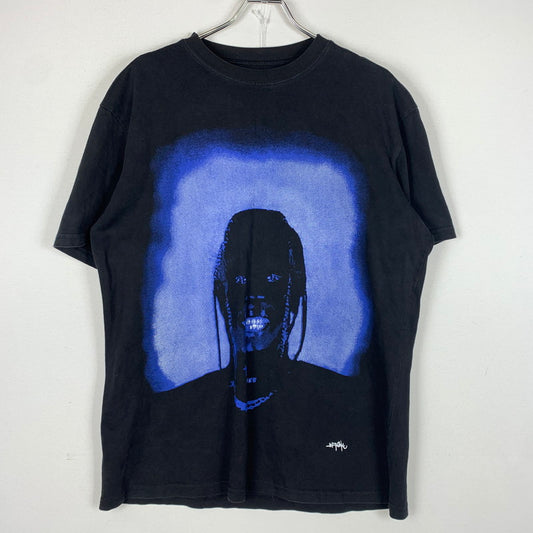 【中古品】【メンズ】 TOUR ツアー TRAVIS SCOTT THRILLER S/S TEE トラヴィス スコット スリラー ショートスリーブ Tシャツ 半袖 トップス 142-260607-ko-02-tei サイズ：L カラー：ブラック 万代Net店