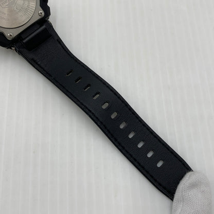 【中古品】【メンズ】 CASIO カシオ G-STEEL MID SIZE SERIES ANALOG-DIGITAL G-SHOCK GST-W300GL-1AJF Gスチール ミッドサイズシリーズ アナログデジタル ジーショック 腕時計 ソーラー 196-260814-yo-15-tei カラー：ブラック 万代Net店