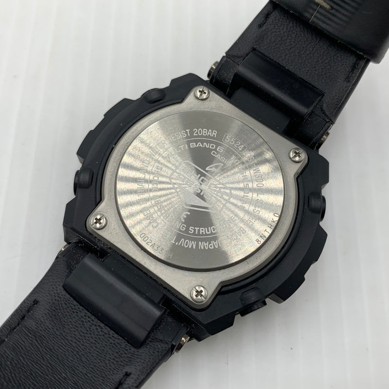 【中古品】【メンズ】 CASIO カシオ G-STEEL MID SIZE SERIES ANALOG-DIGITAL G-SHOCK GST-W300GL-1AJF Gスチール ミッドサイズシリーズ アナログデジタル ジーショック 腕時計 ソーラー 196-260814-yo-15-tei カラー：ブラック 万代Net店