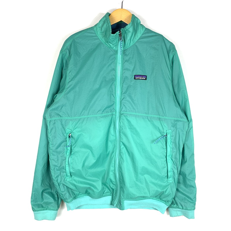 【中古品】【メンズ】 patagonia パタゴニア REVERSIBLE MICRO DINI JAKCET 26215FA22 リバーシブル マイクロディニ ジャケット ライトアウター フリース ナイロンジャケット 144-260610-ko-07-tei サイズ：不明 カラー：ブルー 万代Net店