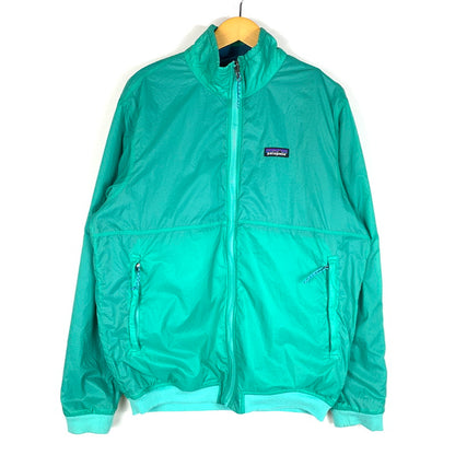 【中古品】【メンズ】 patagonia パタゴニア REVERSIBLE MICRO DINI JAKCET 26215FA22 リバーシブル マイクロディニ ジャケット ライトアウター フリース ナイロンジャケット 144-260610-ko-07-tei サイズ：不明 カラー：ブルー 万代Net店