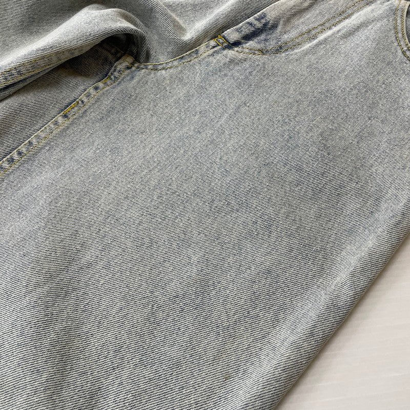 【中古品】【メンズ】 POLAR SKATE CO. ポーラー スケート カンパニー BIG BOY DENIM PANTS ビッグボーイ デニムパンツ ボトムス ジーンズ 153-260623-yo-13-tei サイズ：XXS カラー：ライトブルー 万代Net店